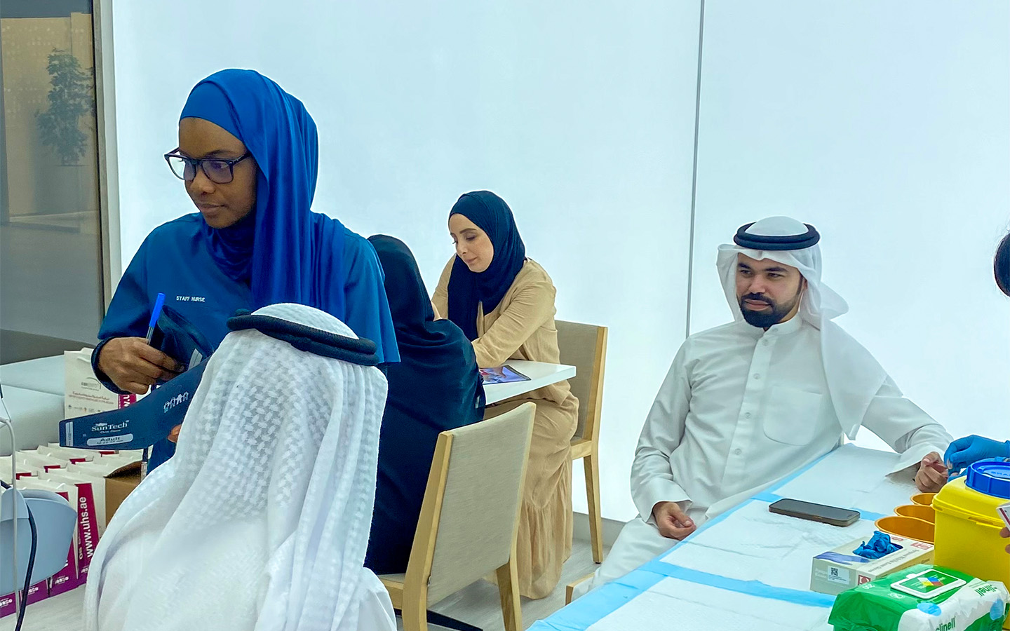 Health Event at the Department of Statistics and Community Development in Sharjah